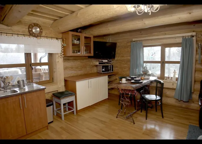 Drevenica Pod Vrbami S Farmou A Zvieratami Alpesi faház